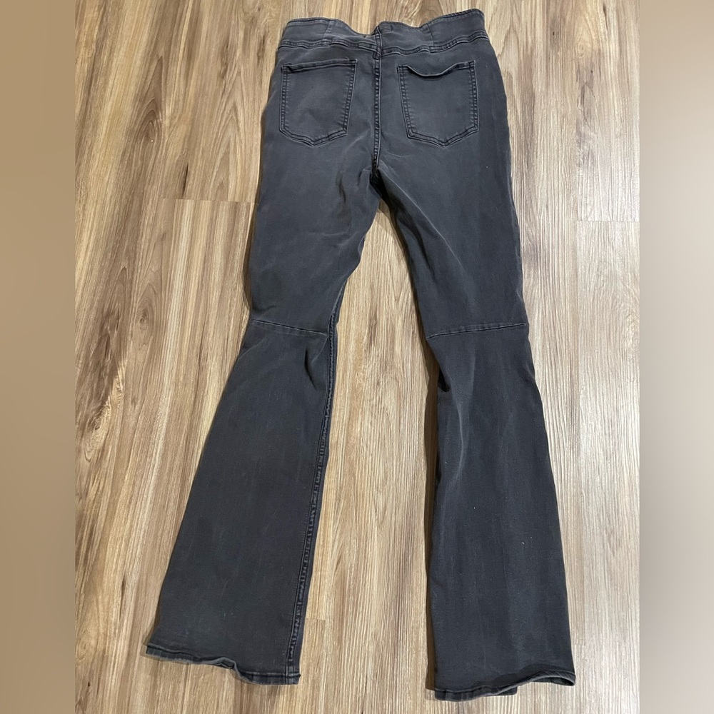 Black free people flare jeans size 31
